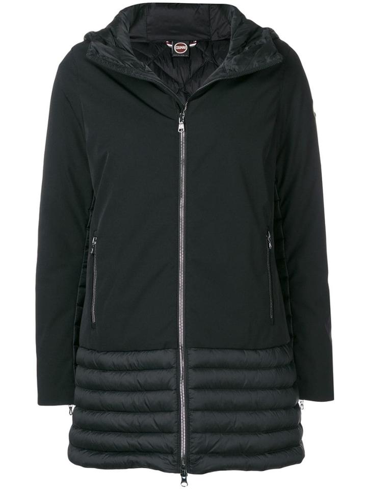 Colmar Panelled Padded Parka - Black