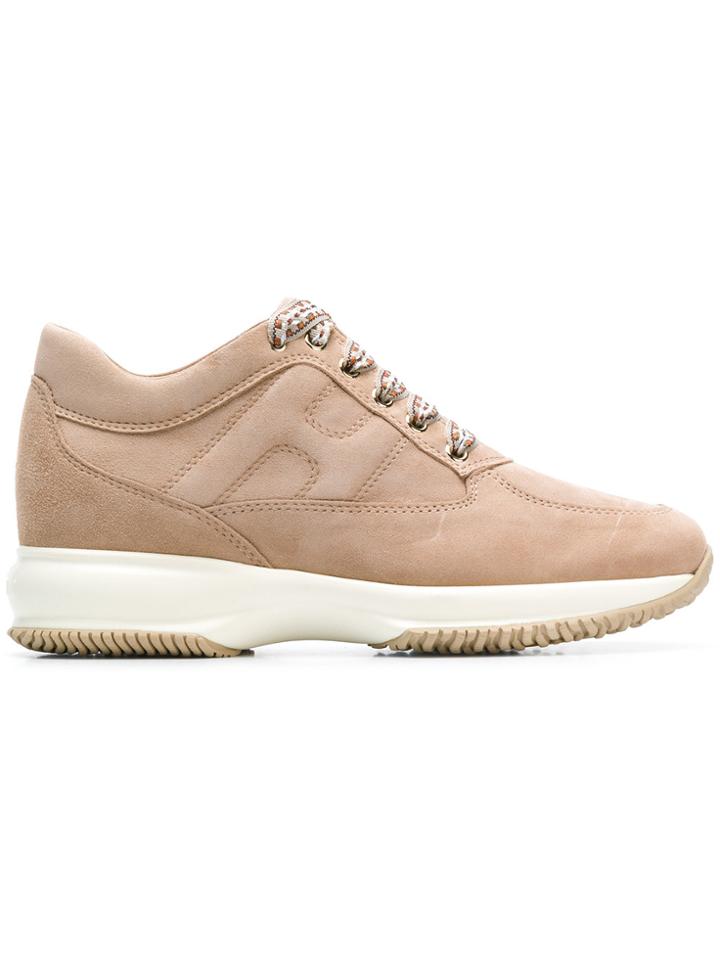 Hogan Interactive Low Top Sneakers - Nude & Neutrals