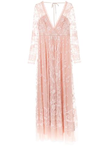 Needle & Thread Eleanor Gown - Pink