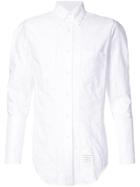 Thom Browne Ribbed Detail Slim-fit Shirt - White