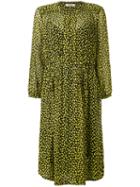 Dorothee Schumacher - Printed Shirt Dress - Women - Silk/cotton - 3, Yellow/orange, Silk/cotton