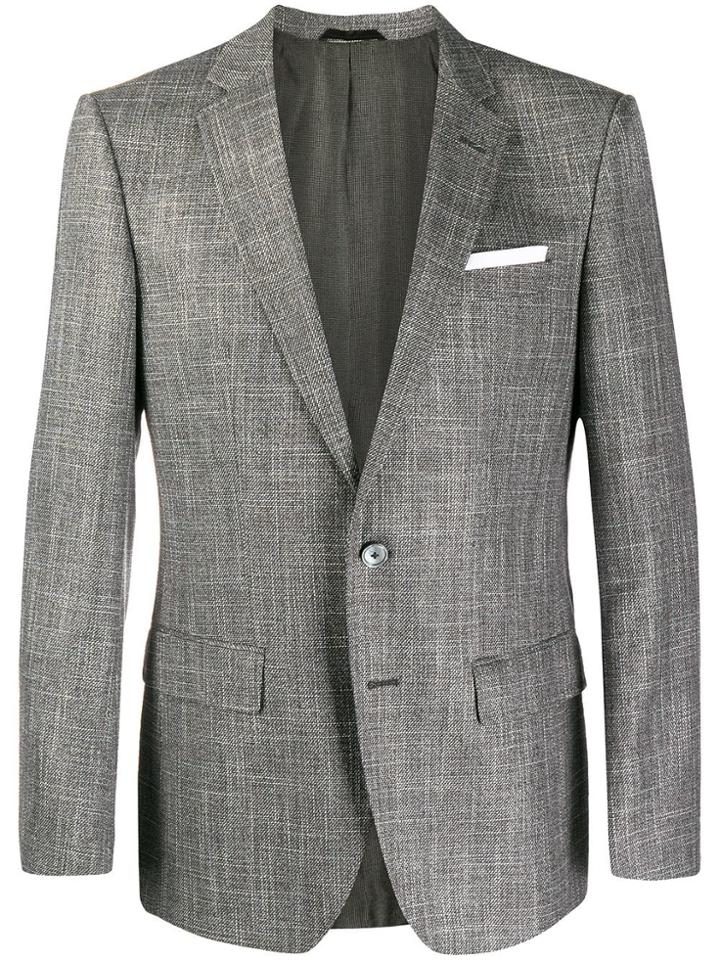Boss Hugo Boss Hutson Button Blazer - Grey