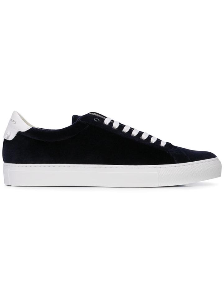 Givenchy Low Top Lace-up Sneakers - Blue