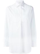 Céline Front Placket Shirt, Women's, Size: 34, White, Cotton