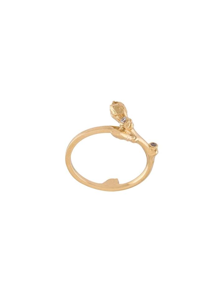 Sophie Bille Brahe 'arabre' Ring - Yellow & Orange
