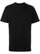 A Kind Of Guise 'quanate Pocket' T-shirt, Men's, Size: Large, Black, Cotton/polyester