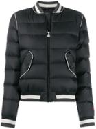 Perfect Moment Quilted Bomber Jacket - Black