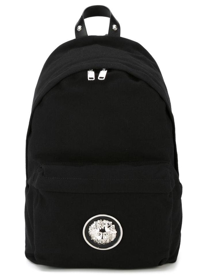 Versus Logo Plaque Backpack