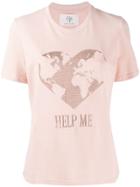 Alberta Ferretti Help Me T-shirt - Pink
