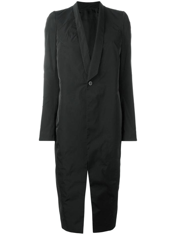 Rick Owens - Lightweight Coat - Women - Cotton/polyester/cupro - 42, Black, Cotton/polyester/cupro