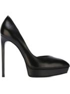 Saint Laurent Janis Pumps, Women's, Size: 37, Black, Leather