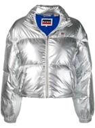 Levi's Short Puffer Jacket - Silver