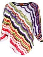 Missoni Embroidered Colour-block Top - Multicolour