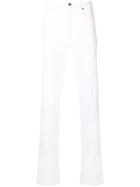 Z Zegna Slim Fit Jeans - White