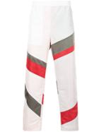 Facetasm Straight-leg Cropped Trousers - White