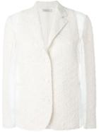 Nina Ricci Panelled Tweed Blazer