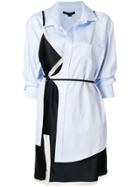 Alexander Wang Shirt Slip Dress - Blue