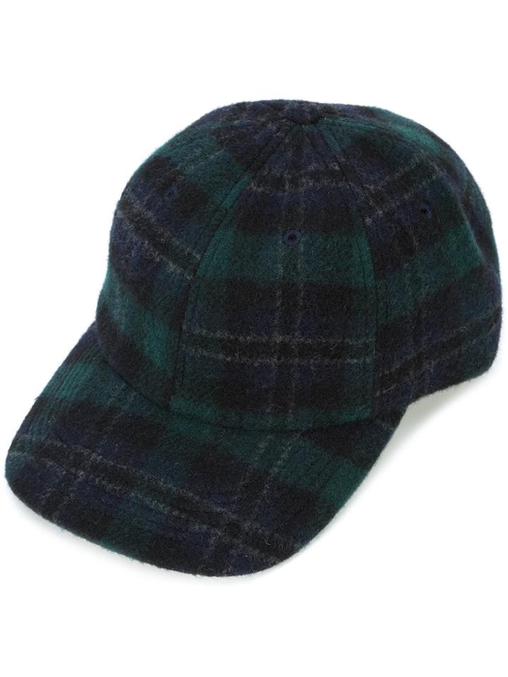 Stampd Checked Cap - Black