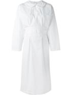 Comme Des Garçons Girl Peter Pan Collar Dress, Size: S, White, Polyester/cotton