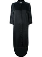 Henrik Vibskov 'aloe' Shirt Dress, Women's, Size: Medium, Black, Viscose