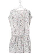 Chloé Kids Floral Print Dress - Blue