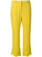 Incotex Green Cropped Trousers