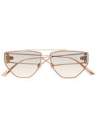 Dior Eyewear Rose Gold Sunglasses