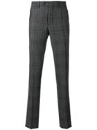 Z Zegna Slim-fit Tailored Trousers - Black