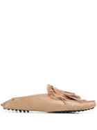 Tod's Gommino Mules - Neutrals