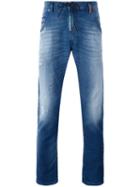 Diesel Straight Leg Jeans, Men's, Size: 30, Blue, Cotton/polyester/spandex/elastane