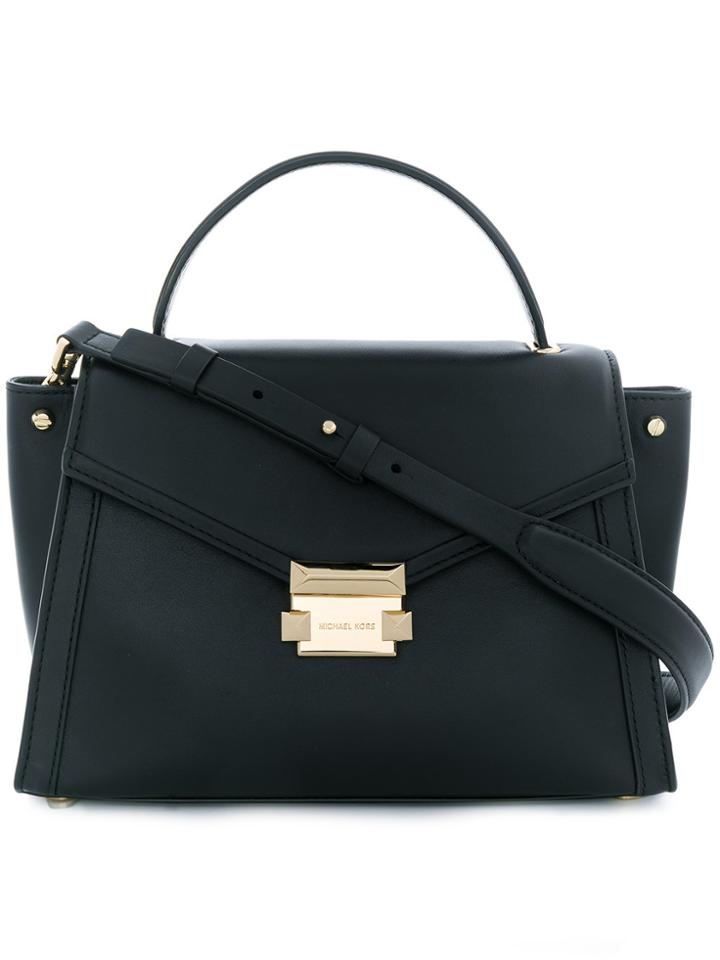 Michael Michael Kors Medium Whitney Satchel - Black