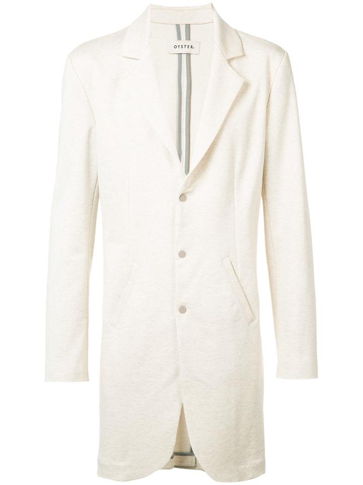 Oyster Holdings Heathrow Coat, Men's, Size: Medium, White, Cotton