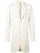 Oyster Holdings Heathrow Coat, Men's, Size: Medium, White, Cotton