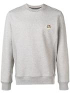 Love Moschino Peace Plaque Sweatshirt - Grey