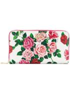 Dolce & Gabbana Rose Print Wallet - Pink