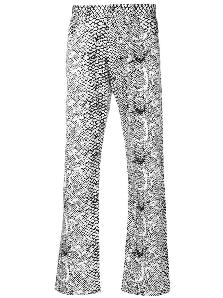 Dolce & Gabbana Vintage Printed Trousers - Black