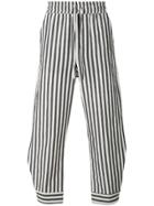 Damir Doma Prenio Striped Trousers - White