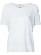 Mm6 Maison Margiela Loose Fit T-shirt - Blue