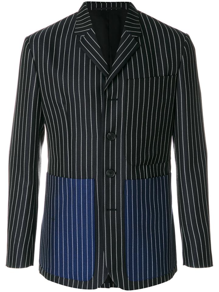 Givenchy Pinstripe Blazer - Blue
