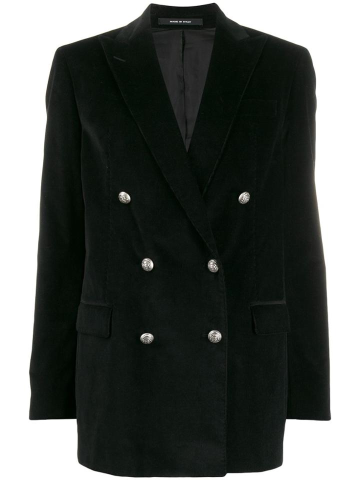 Tagliatore Jasmine Velvet Blazer - Black