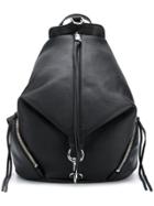Rebecca Minkoff Leather Zipped Backpack - Black