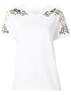 Michael Michael Kors Floral T-shirt - White