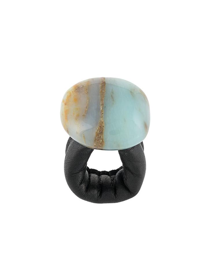 Monies Maxi Stone Ring - Blue