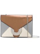 Just Cavalli Color Blocked Shoulder Bags - Metallic