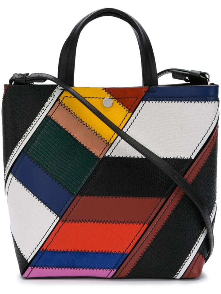 Proenza Schouler Patchwork Small Hex Tote - Multicolour