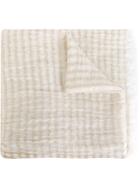 Eleventy Striped Scarf, Men's, Nude/neutrals, Silk/linen/flax/cashmere/wool