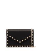 Valentino Garavani Rockstud Clutch Bag - Black