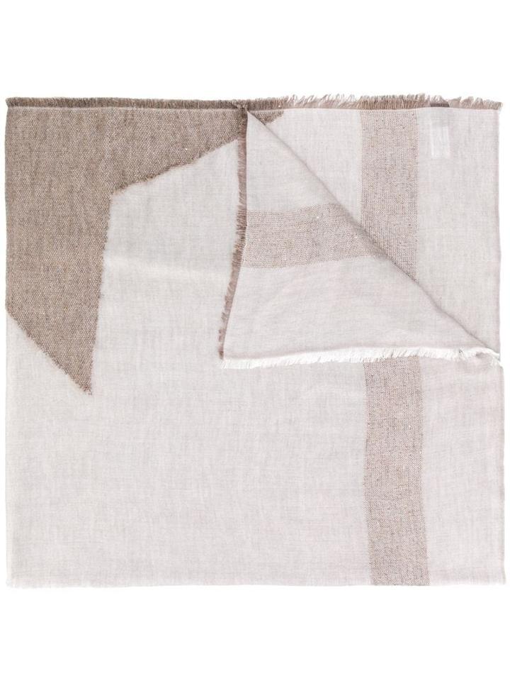 Lorena Antoniazzi Printed Scarf - Neutrals