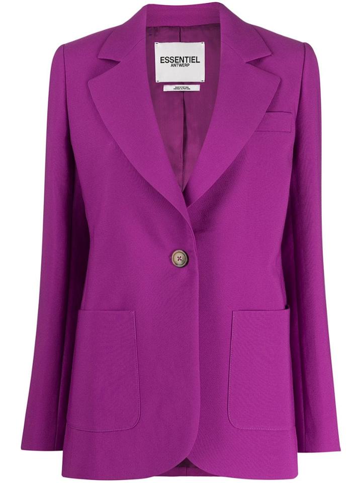Essentiel Antwerp Temporary Tailored Blazer - Pink