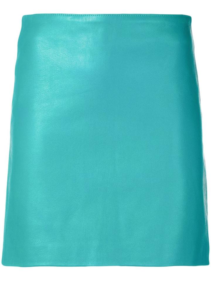 Manokhi High-rise Mini Skirt - Green